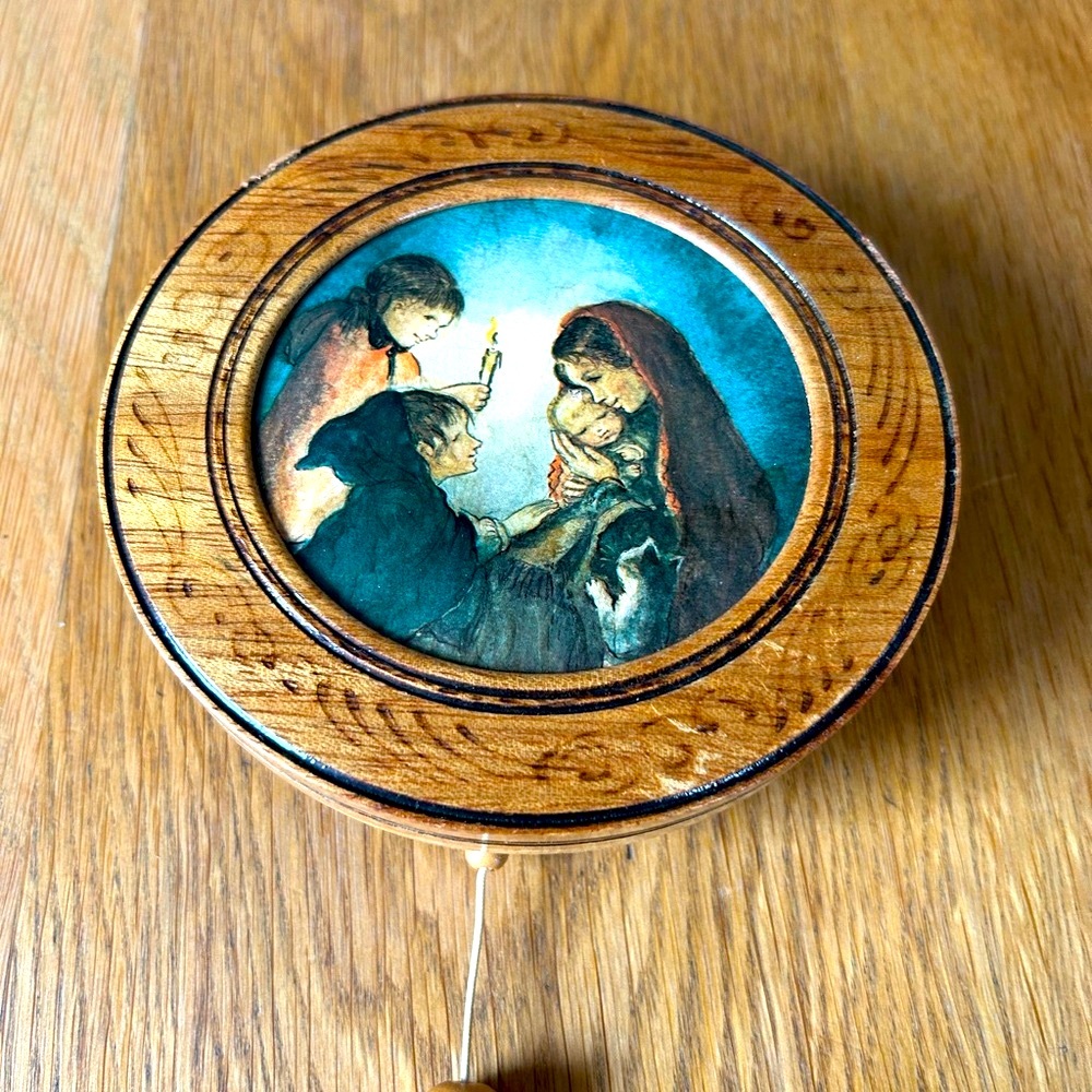 Vintage Refuge Musical Wall Art Hanging “ If I were a Rich Man” Fiddler on Roof